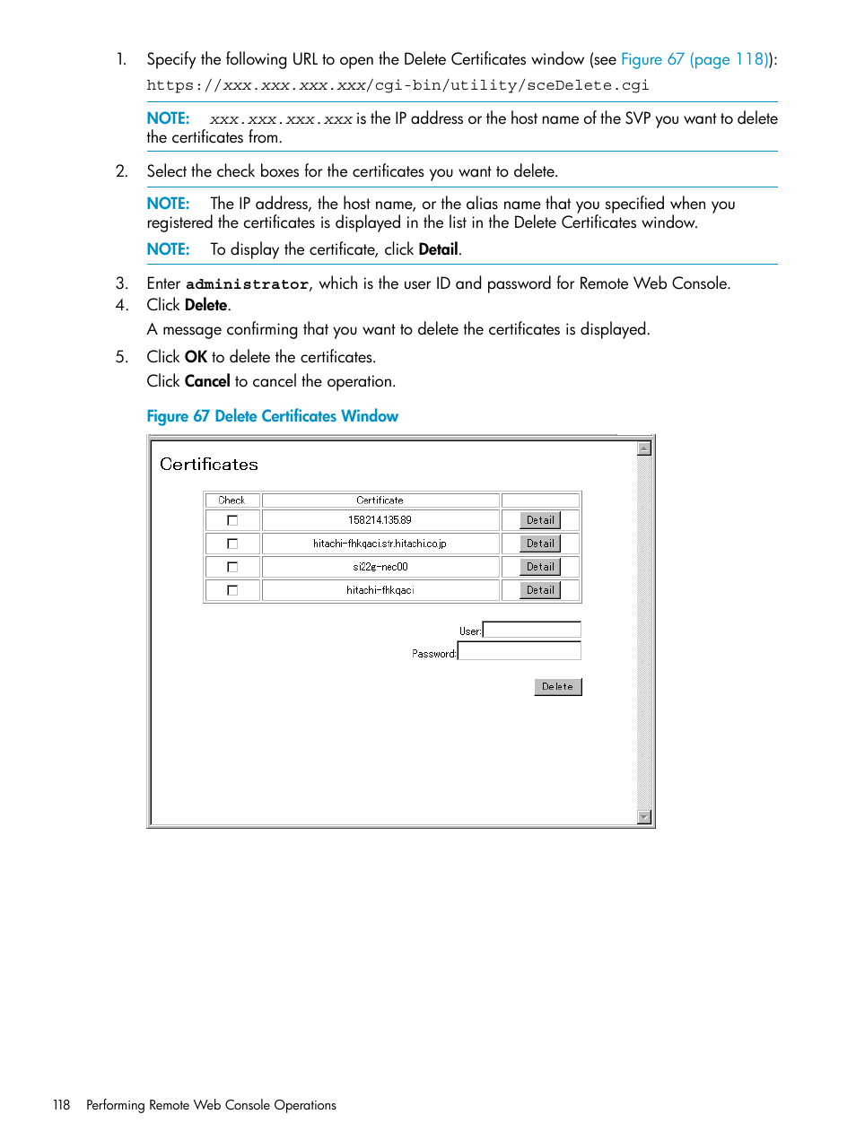 HP XP20000XP24000 Disk Array User Manual | Page 118 / 151