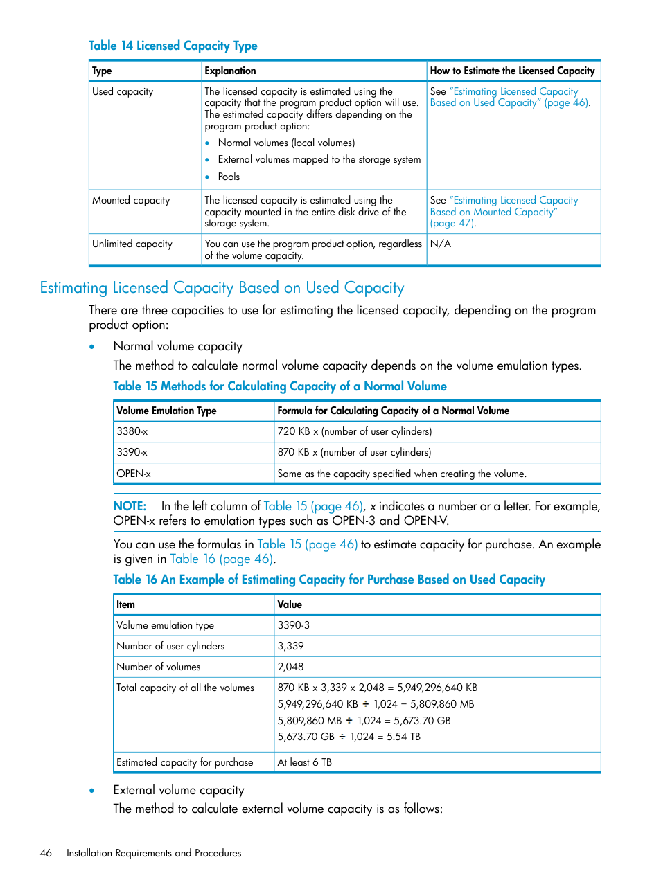 HP XP20000XP24000 Disk Array User Manual | Page 46 / 151