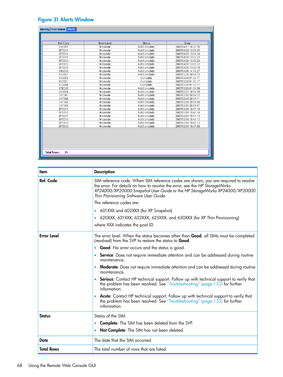 HP XP20000XP24000 Disk Array User Manual | Page 68 / 151
