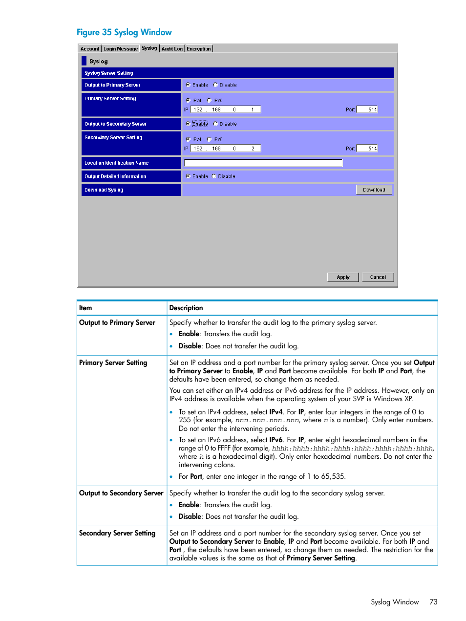 HP XP20000XP24000 Disk Array User Manual | Page 73 / 151