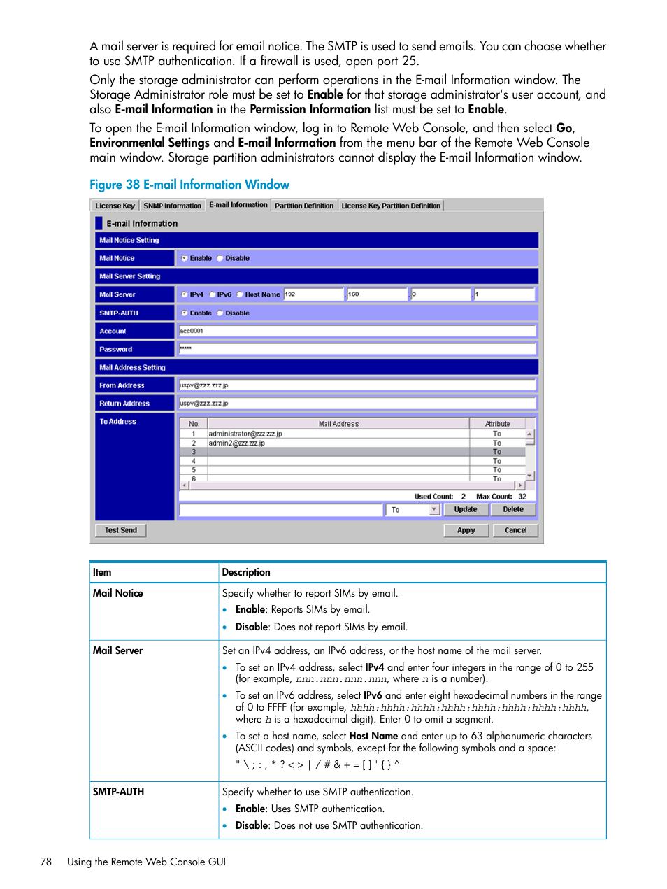 HP XP20000XP24000 Disk Array User Manual | Page 78 / 151