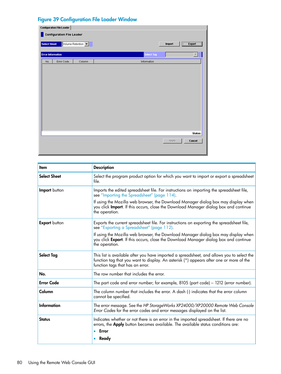 HP XP20000XP24000 Disk Array User Manual | Page 80 / 151