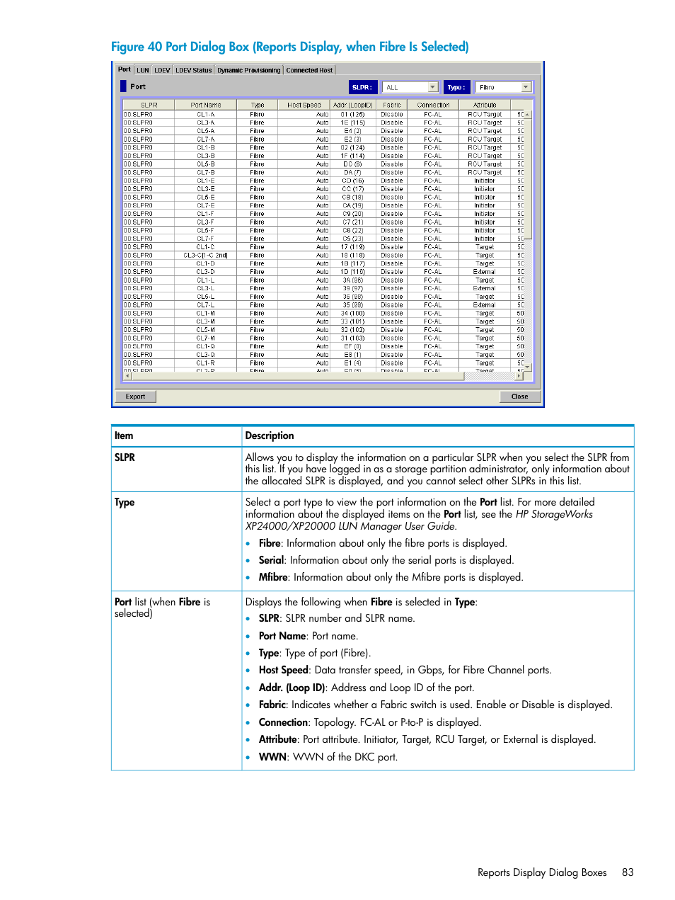 HP XP20000XP24000 Disk Array User Manual | Page 83 / 151