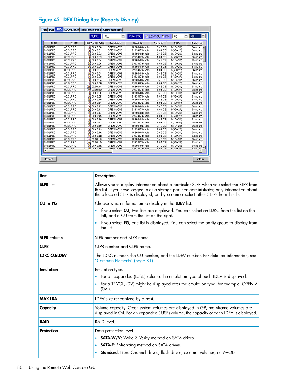 HP XP20000XP24000 Disk Array User Manual | Page 86 / 151