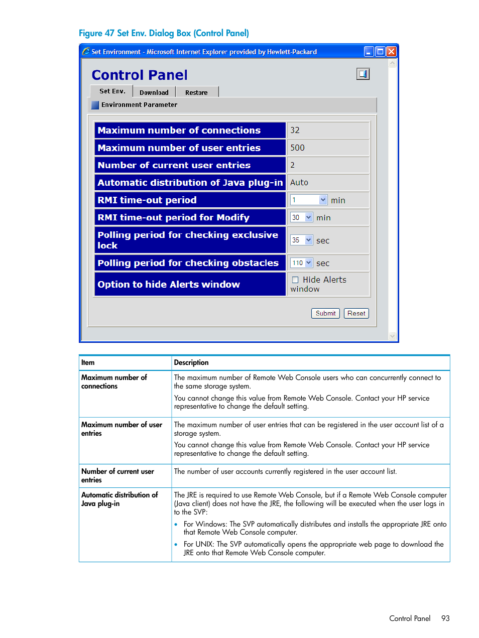 HP XP20000XP24000 Disk Array User Manual | Page 93 / 151