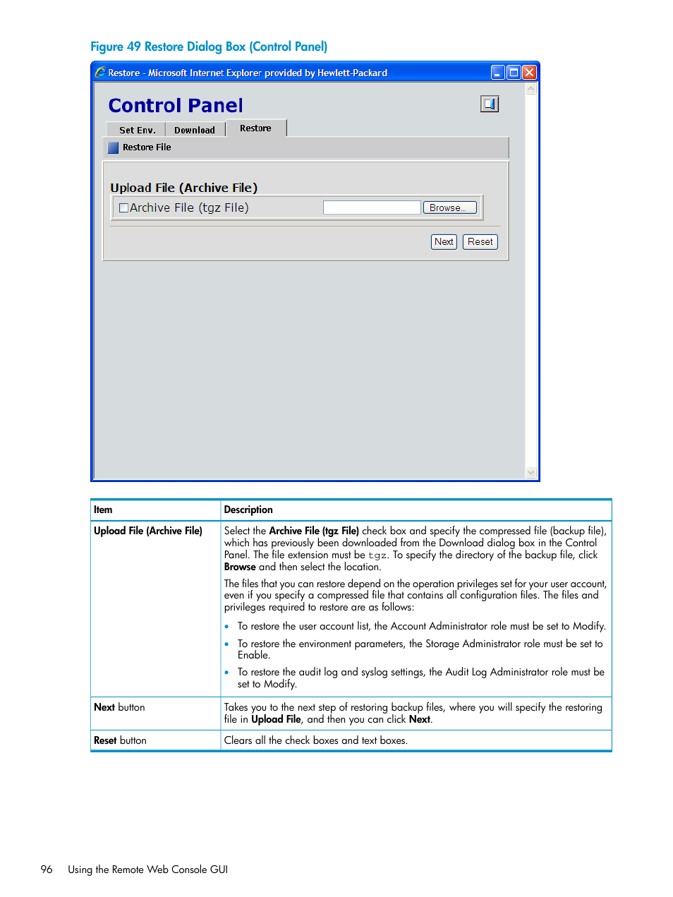 HP XP20000XP24000 Disk Array User Manual | Page 96 / 151