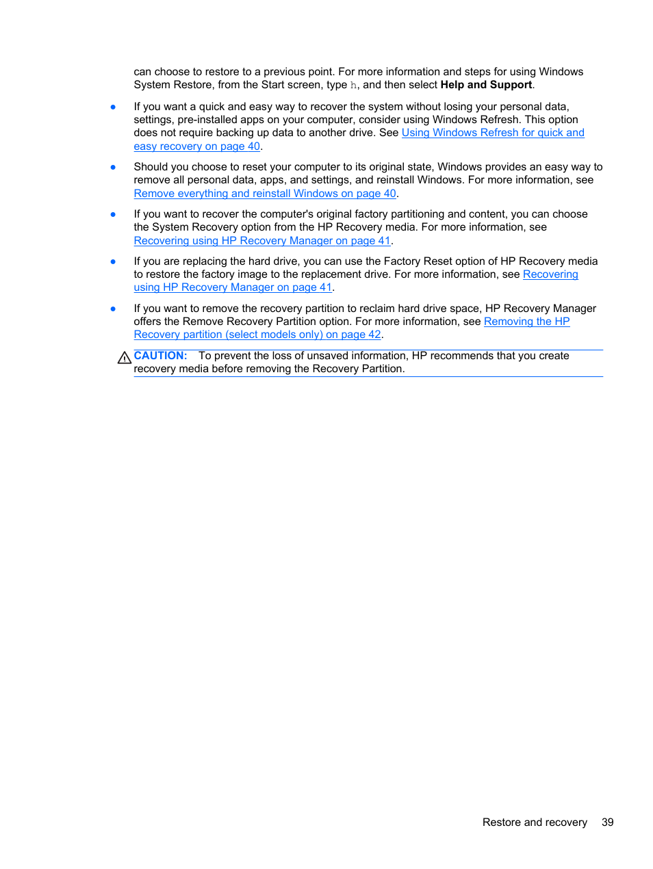 HP Spectre ONE 23-e010se All-in-One CTO Desktop PC User Manual | Page 45 / 60