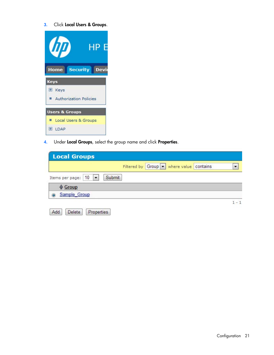 HP Secure Encryption User Manual | Page 21 / 76