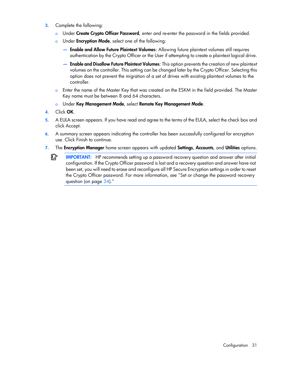 HP Secure Encryption User Manual | Page 31 / 76