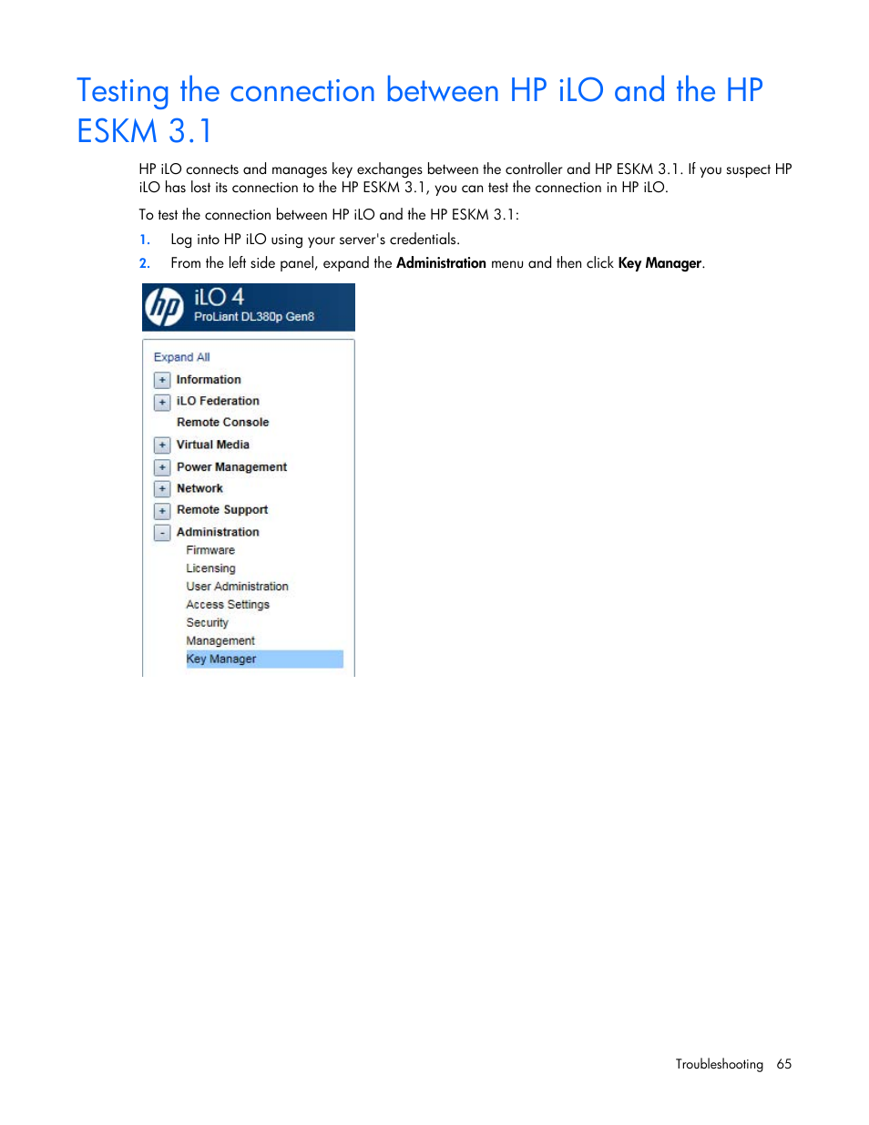 HP Secure Encryption User Manual | Page 65 / 76