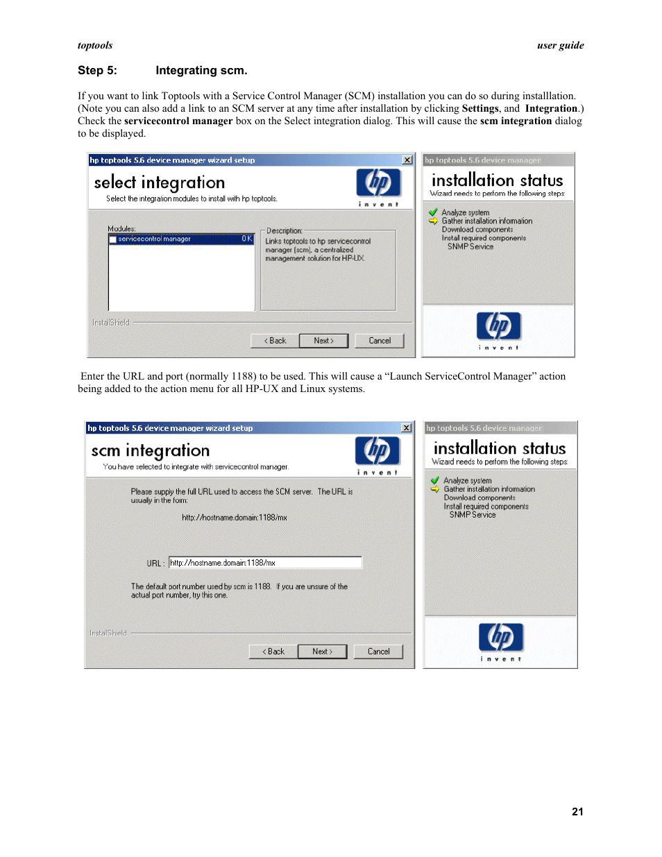 HP TopTools User Manual | Page 21 / 96