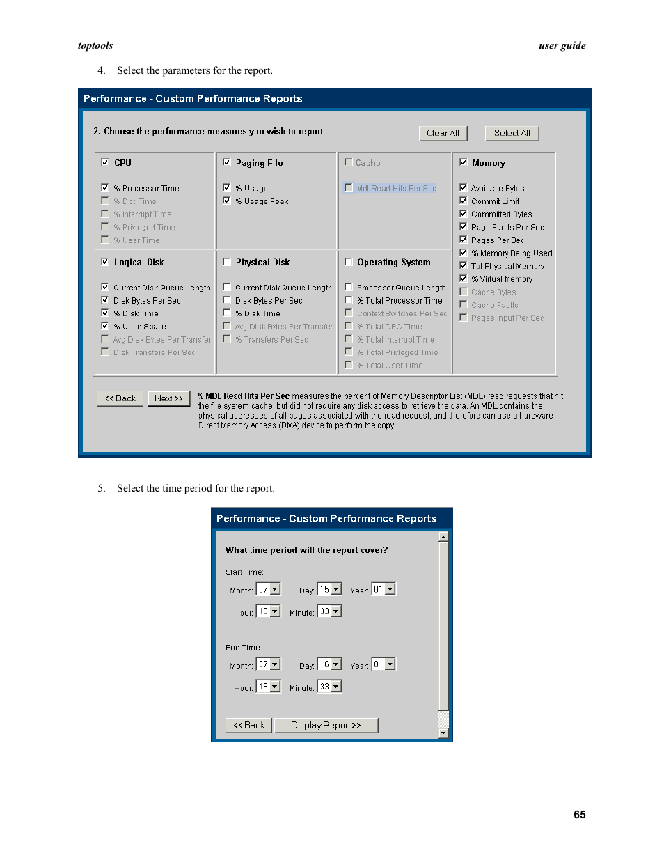 HP TopTools User Manual | Page 65 / 96