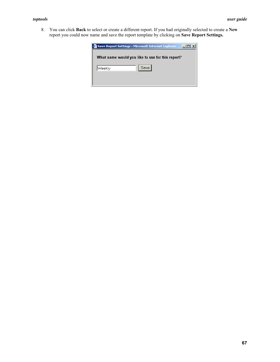 HP TopTools User Manual | Page 67 / 96