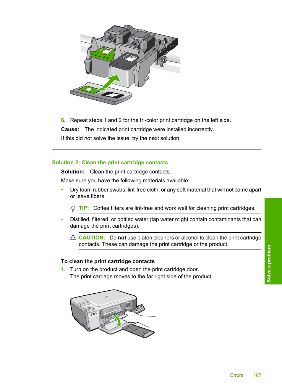 HP Photosmart C4680 All-in-One Printer User Manual | Page 110 / 135