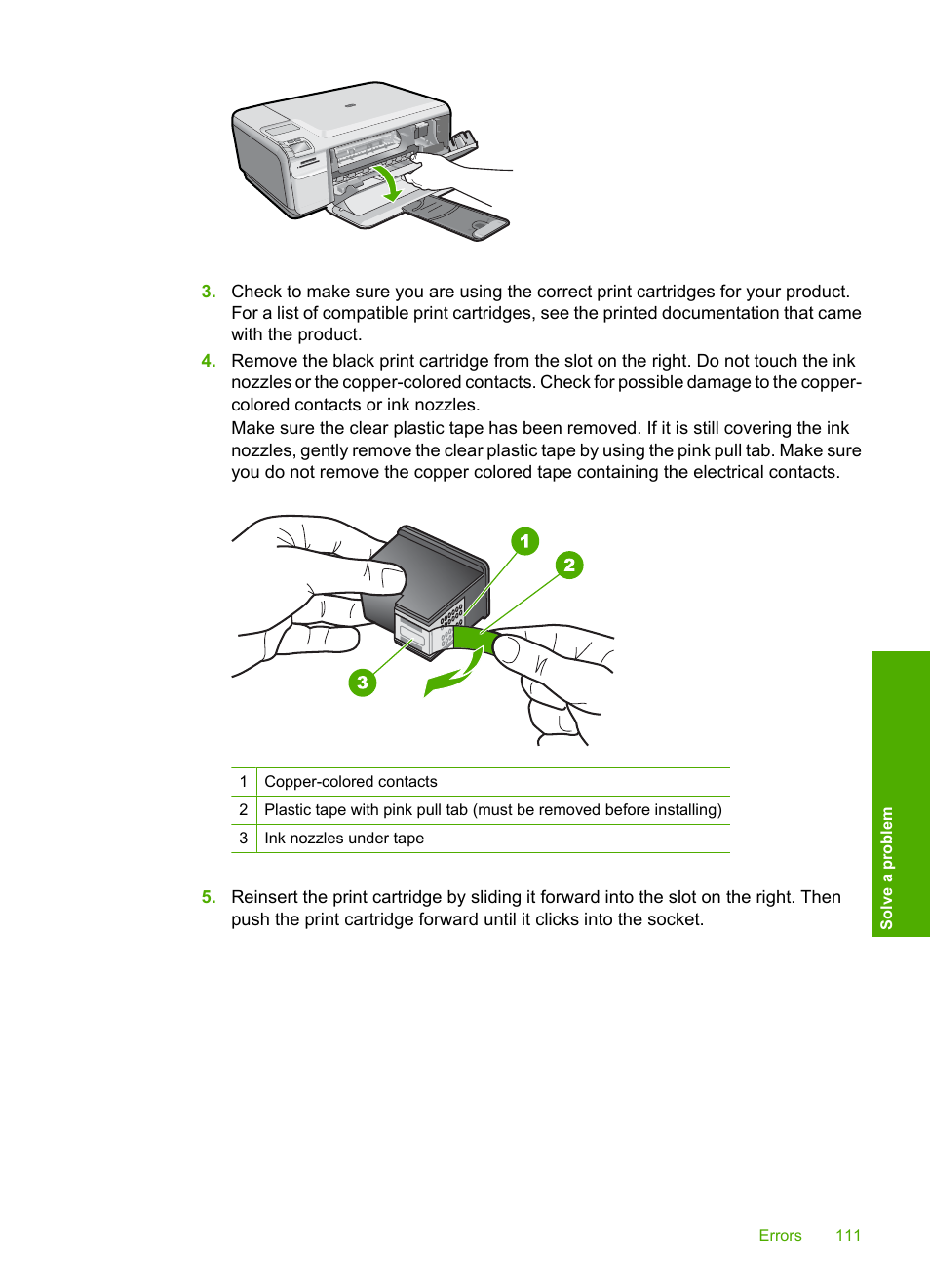 HP Photosmart C4680 All-in-One Printer User Manual | Page 114 / 135