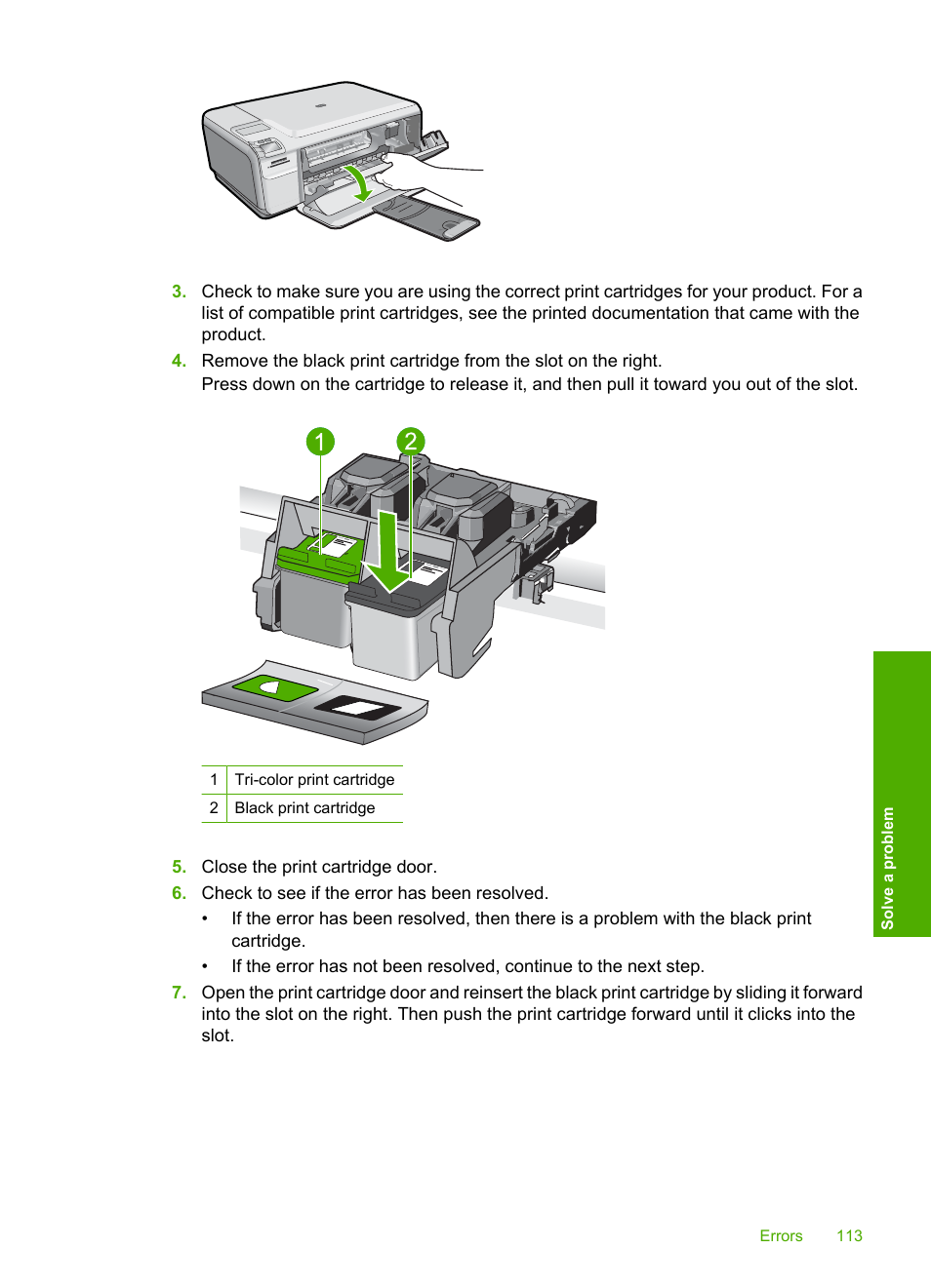 HP Photosmart C4680 All-in-One Printer User Manual | Page 116 / 135