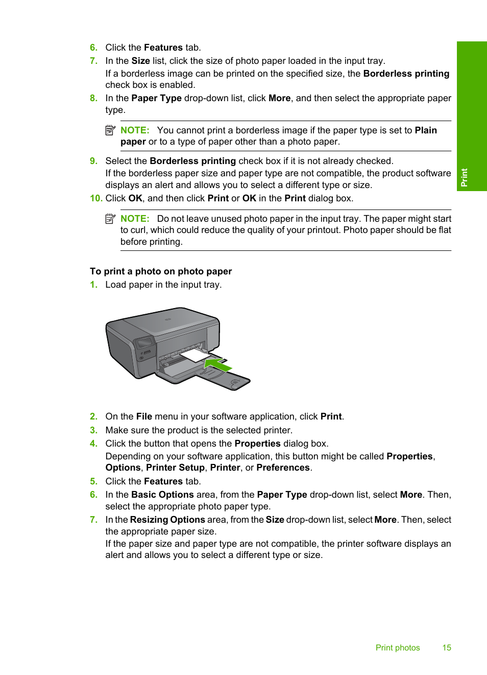HP Photosmart C4680 All-in-One Printer User Manual | Page 18 / 135