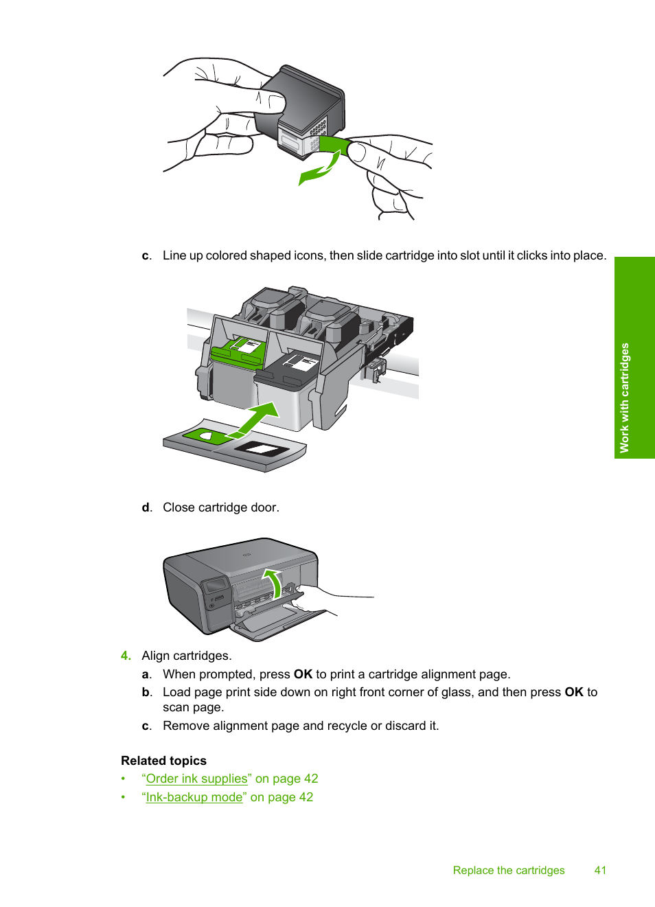 HP Photosmart C4680 All-in-One Printer User Manual | Page 44 / 135
