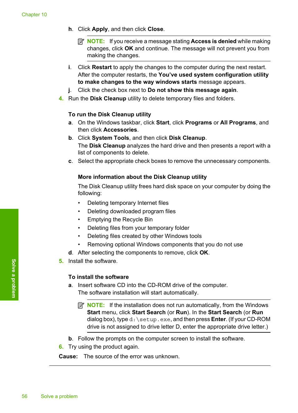 HP Photosmart C4680 All-in-One Printer User Manual | Page 59 / 135