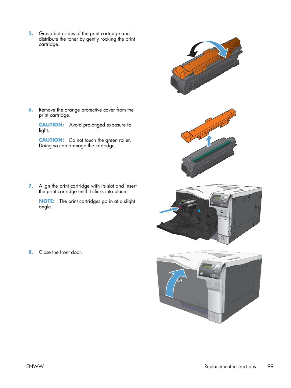 HP Color LaserJet Enterprise CP5525 Printer series User Manual | Page 115 / 262