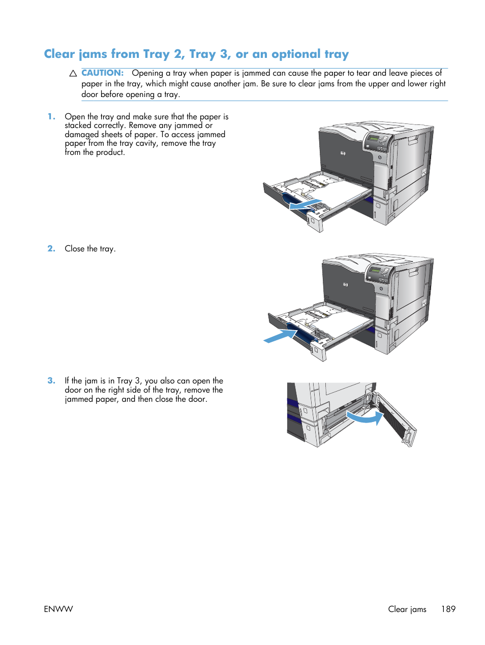 HP Color LaserJet Enterprise CP5525 Printer series User Manual | Page 205 / 262