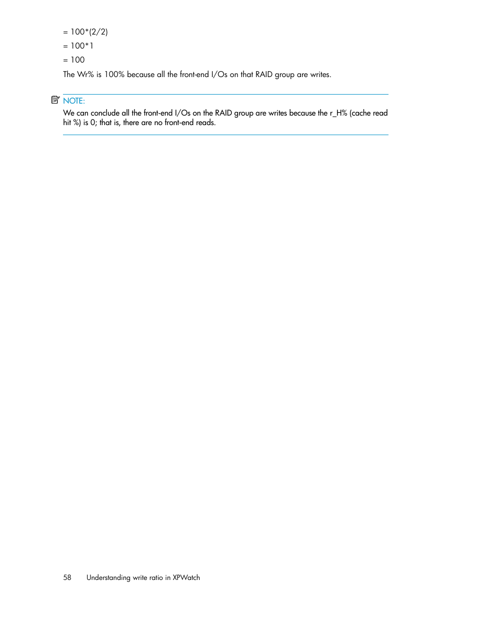 HP XP Performance Advisor Software User Manual | Page 58 / 68