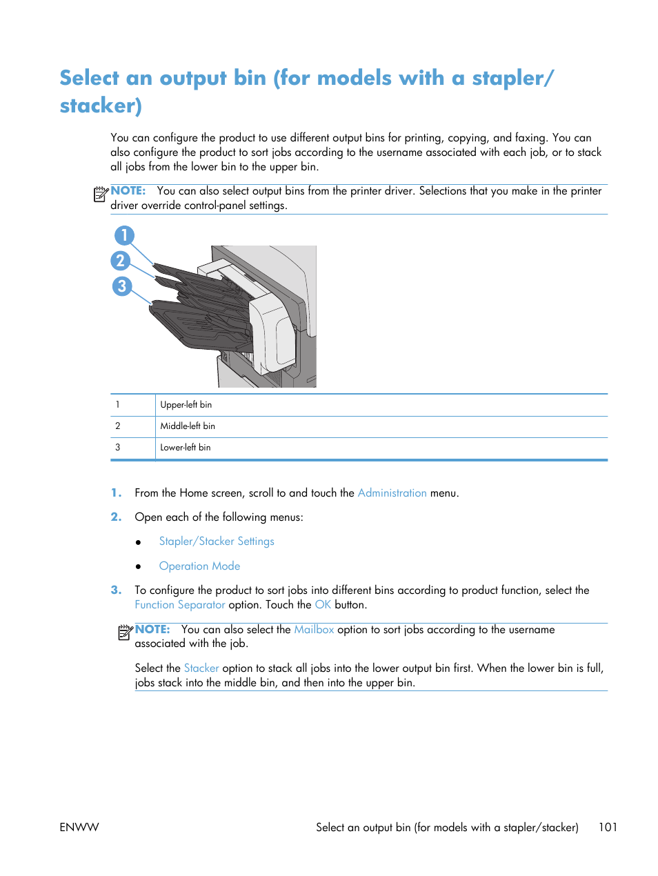 HP LaserJet Enterprise M4555 MFP series User Manual | Page 121 / 376