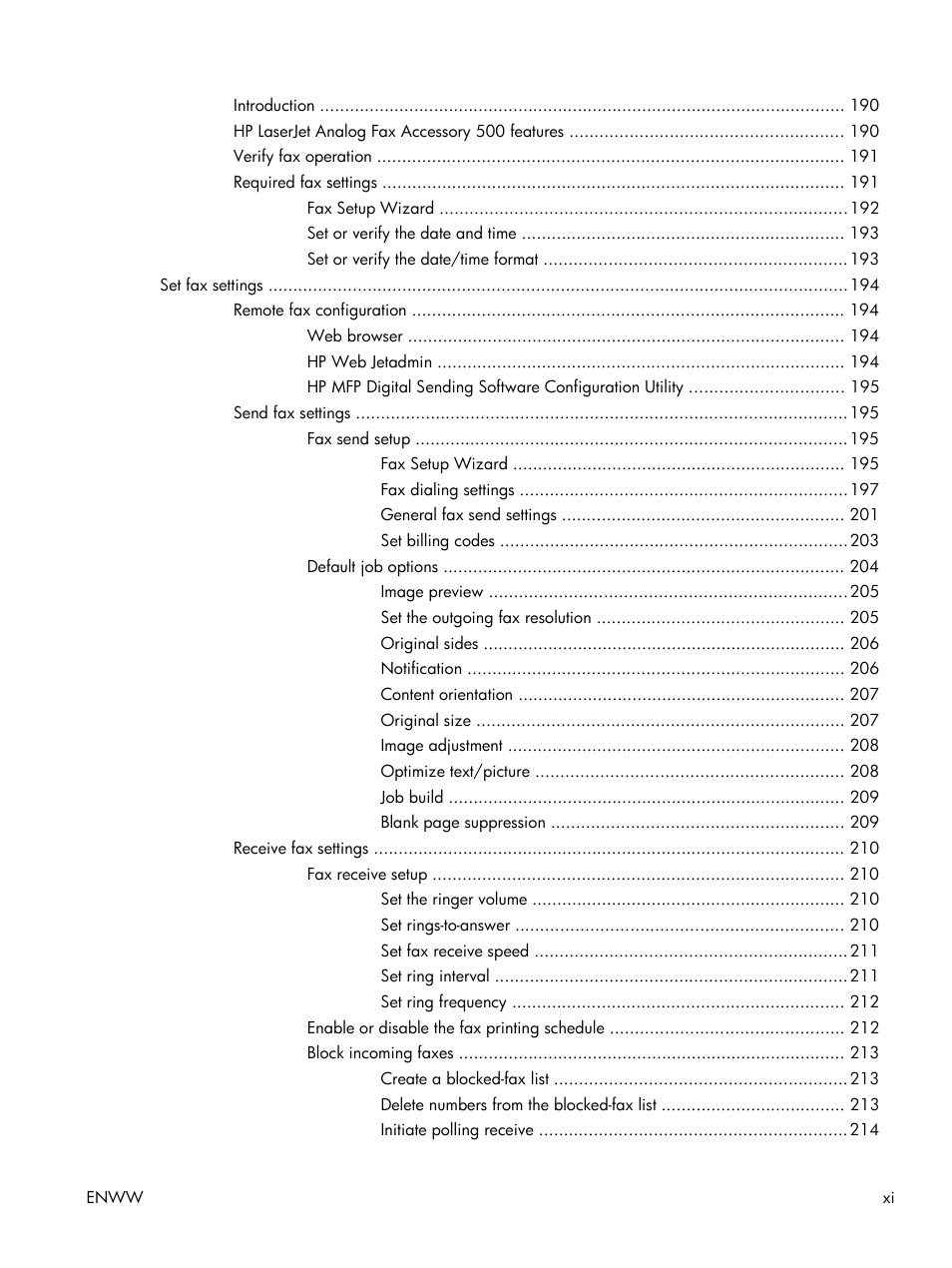 HP LaserJet Enterprise M4555 MFP series User Manual | Page 13 / 376