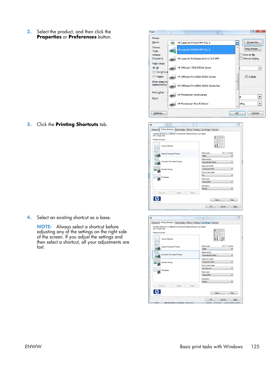 HP LaserJet Enterprise M4555 MFP series User Manual | Page 145 / 376