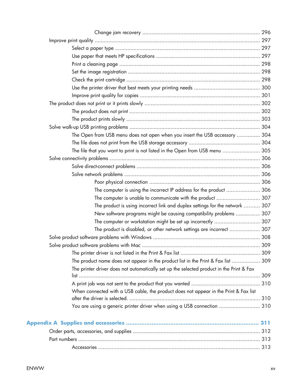 HP LaserJet Enterprise M4555 MFP series User Manual | Page 17 / 376