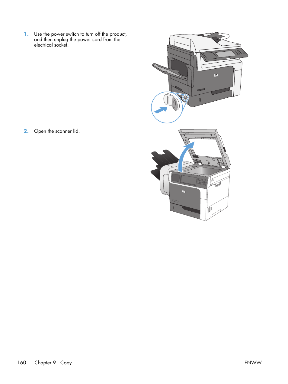 HP LaserJet Enterprise M4555 MFP series User Manual | Page 180 / 376