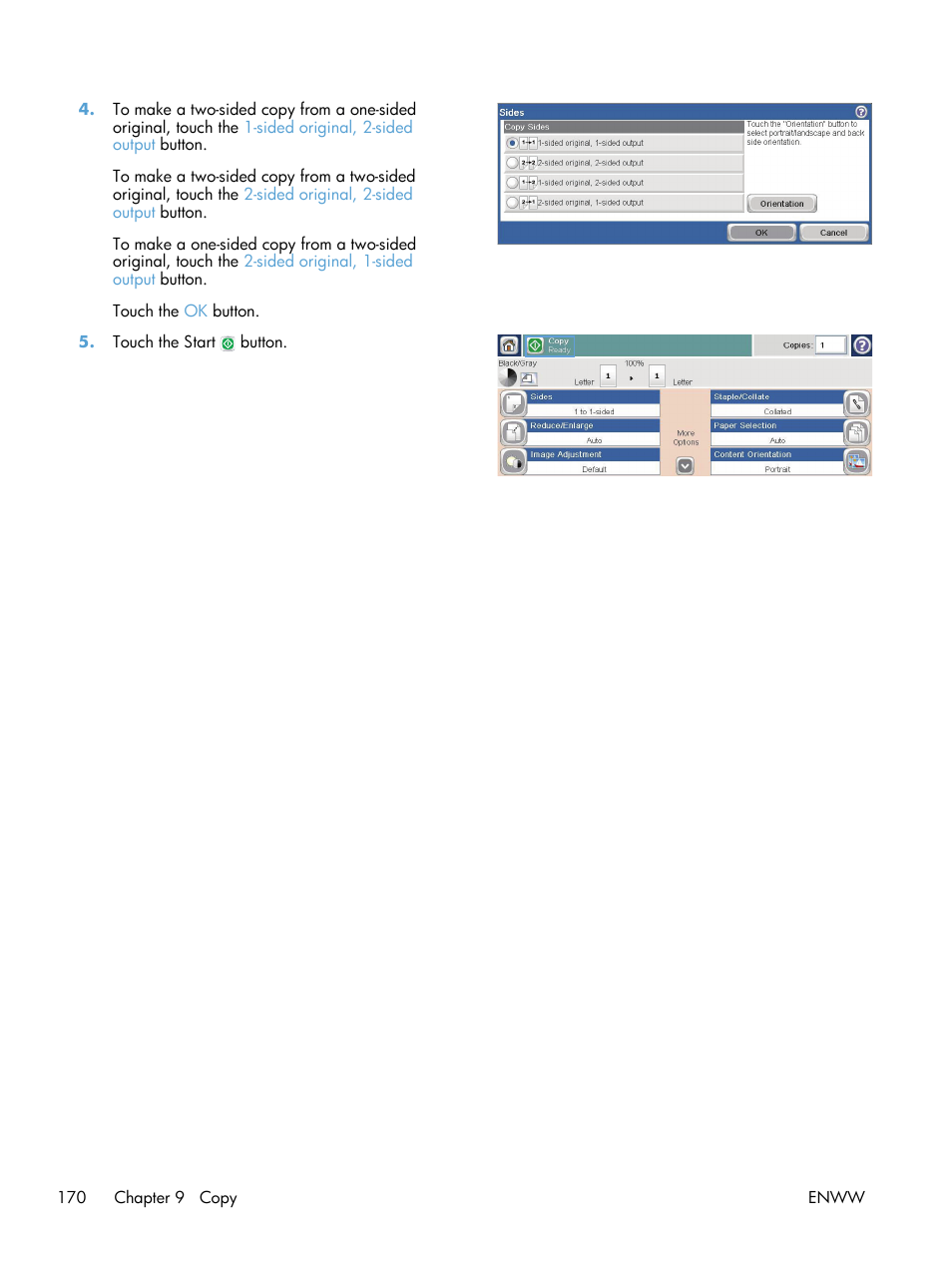 HP LaserJet Enterprise M4555 MFP series User Manual | Page 190 / 376