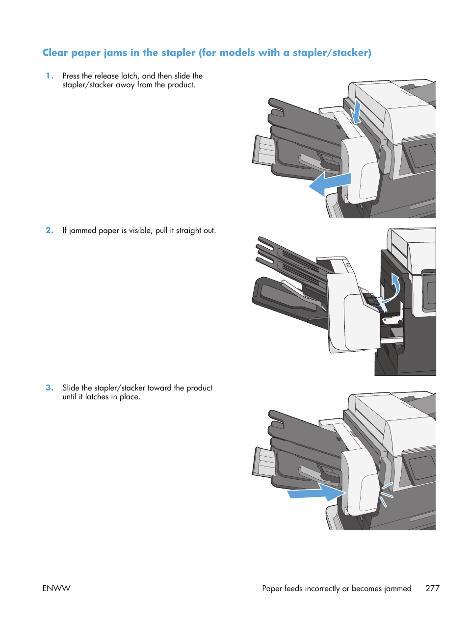 HP LaserJet Enterprise M4555 MFP series User Manual | Page 297 / 376