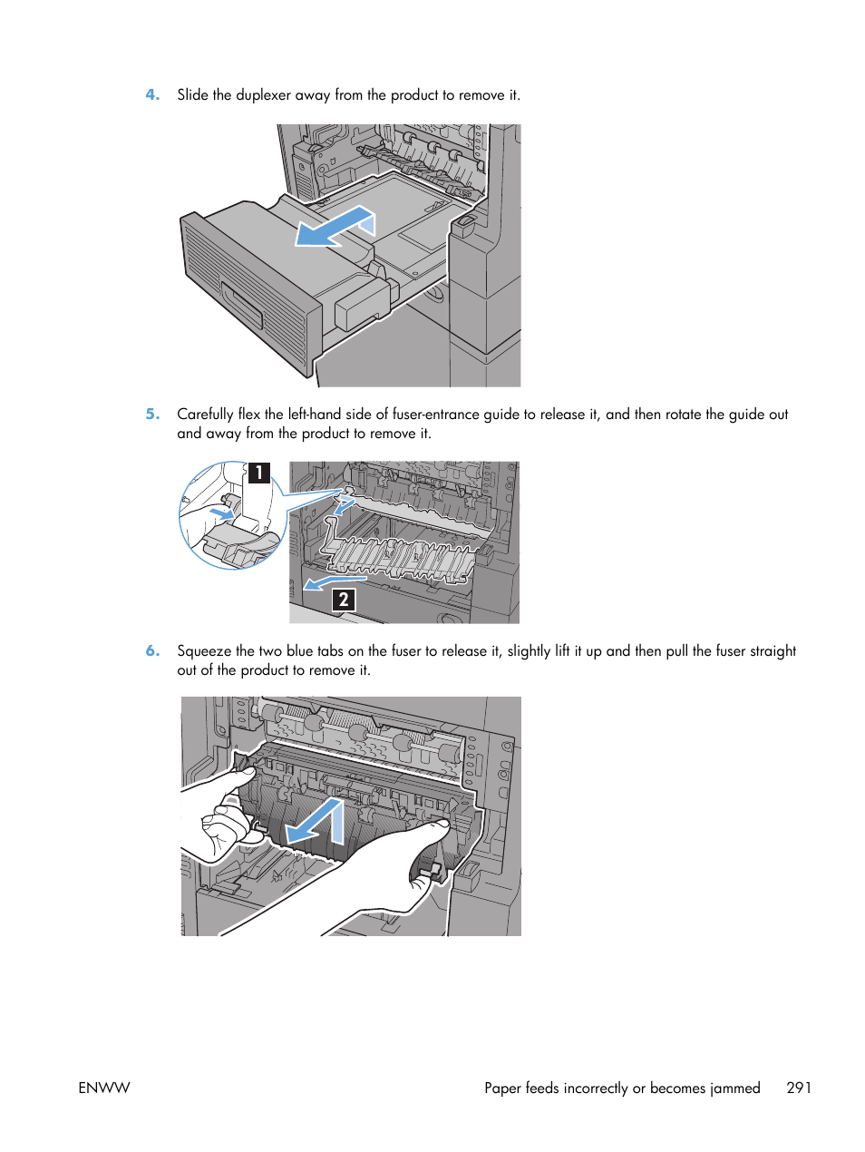 HP LaserJet Enterprise M4555 MFP series User Manual | Page 311 / 376