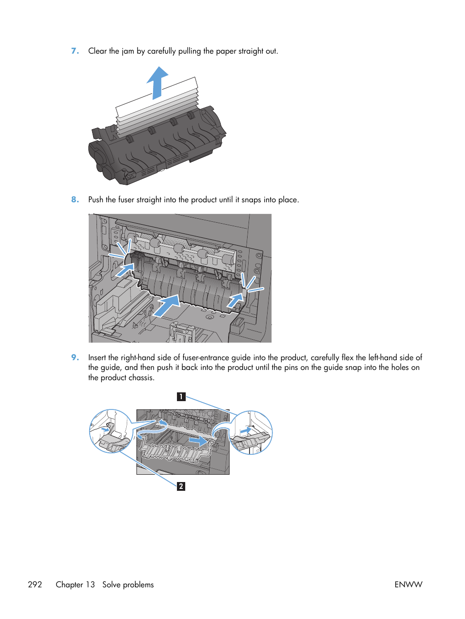 HP LaserJet Enterprise M4555 MFP series User Manual | Page 312 / 376