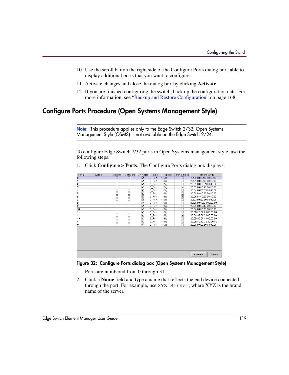 HP StorageWorks 2.12 Edge Switch User Manual | Page 119 / 246