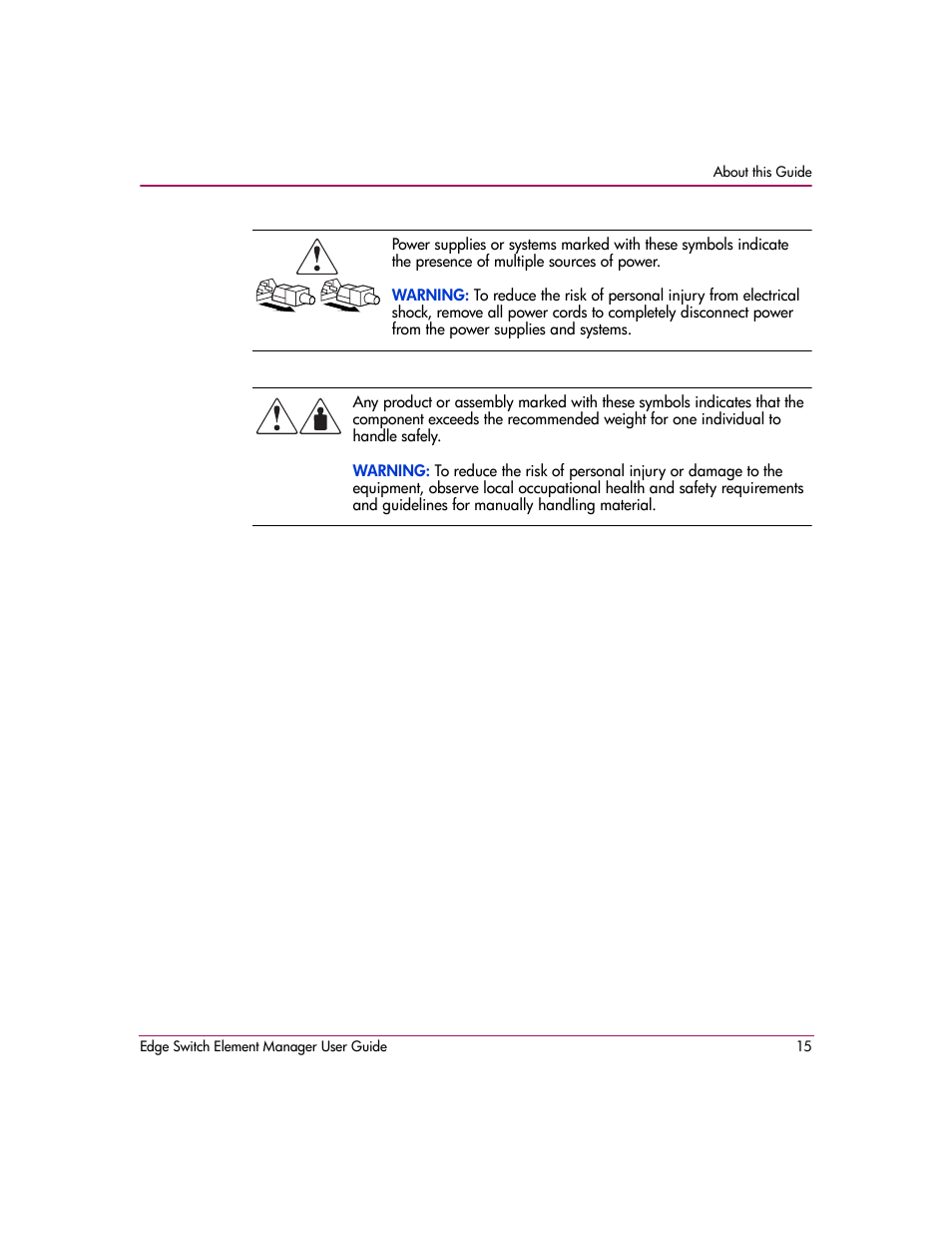 HP StorageWorks 2.12 Edge Switch User Manual | Page 15 / 246