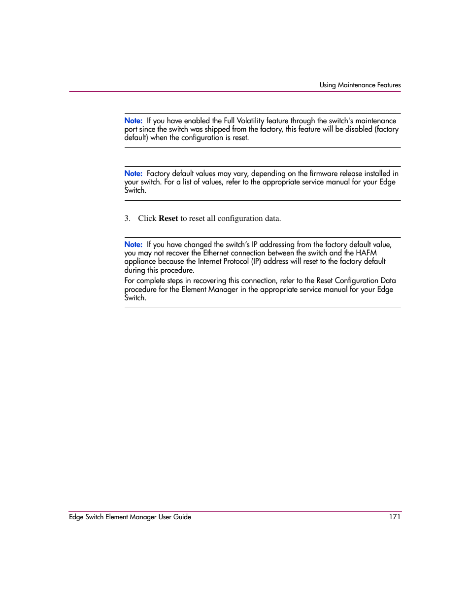 HP StorageWorks 2.12 Edge Switch User Manual | Page 171 / 246