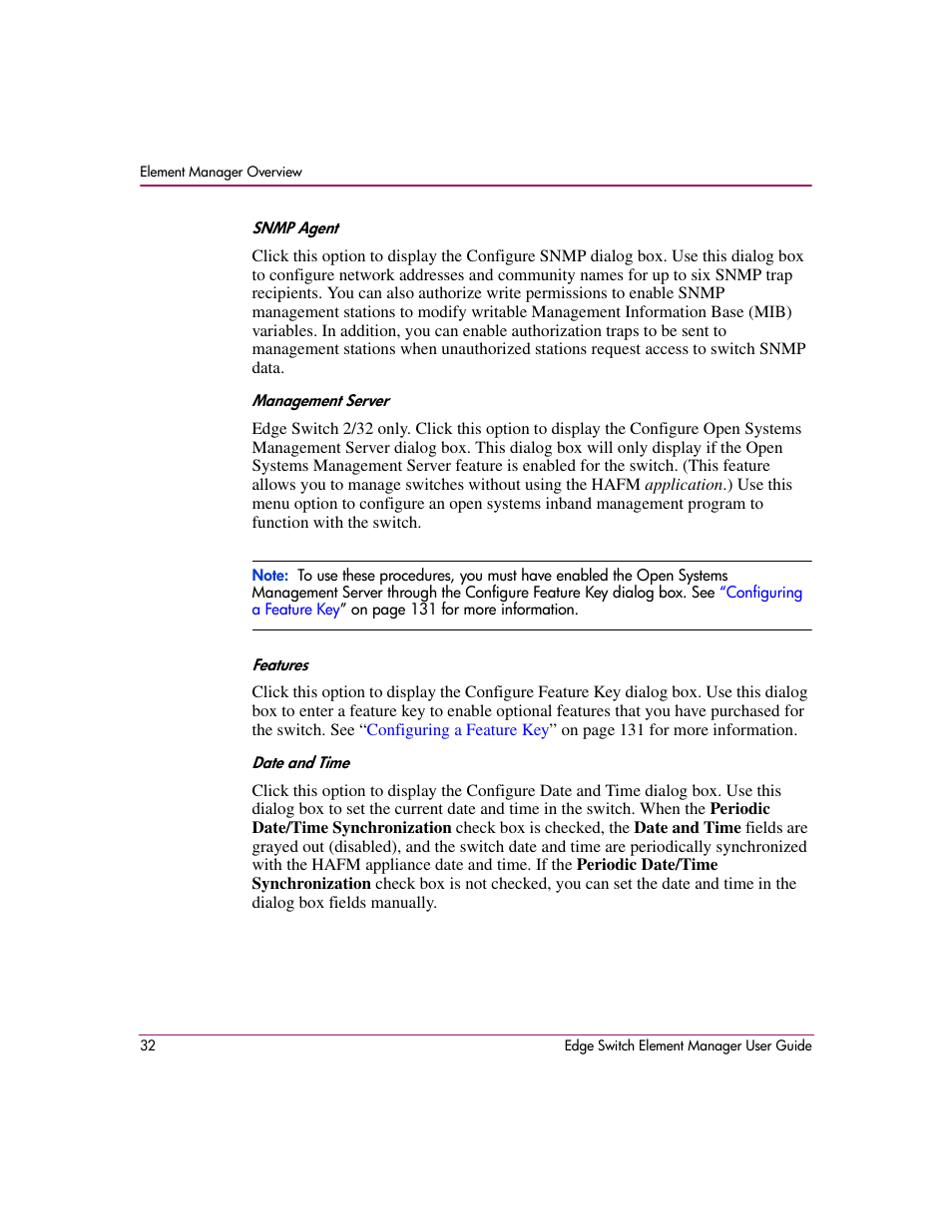 HP StorageWorks 2.12 Edge Switch User Manual | Page 32 / 246