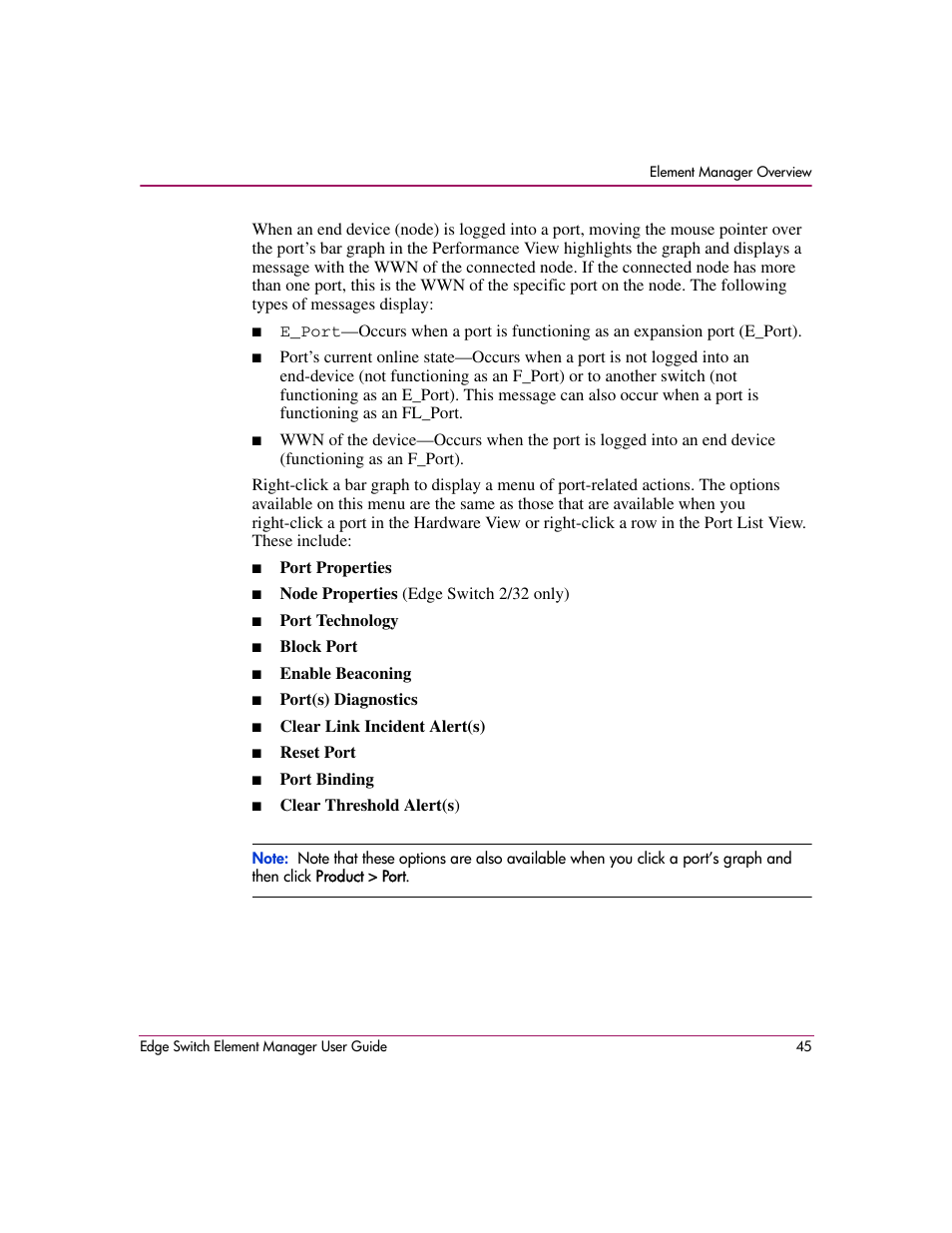 HP StorageWorks 2.12 Edge Switch User Manual | Page 45 / 246