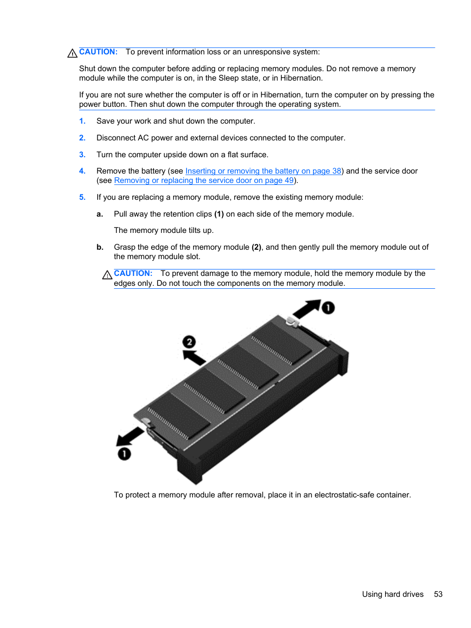 HP EliteBook 840 G1 Notebook PC User Manual | Page 63 / 108