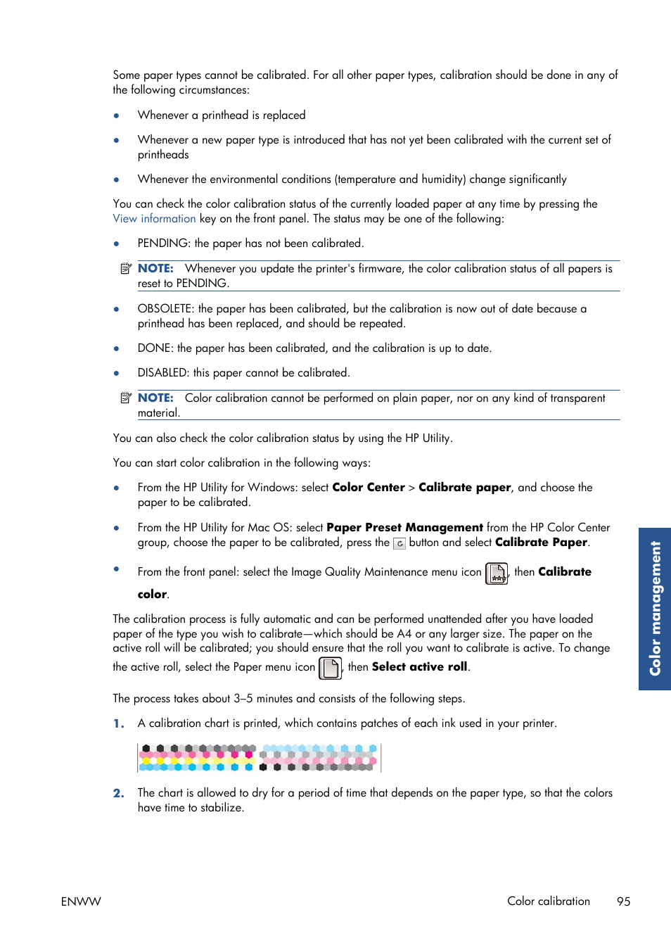 HP Designjet T7100 Printer series User Manual | Page 103 / 217