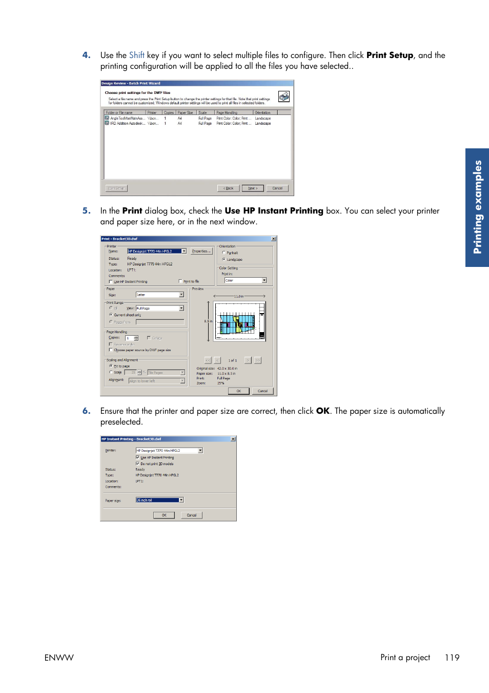 HP Designjet T7100 Printer series User Manual | Page 127 / 217