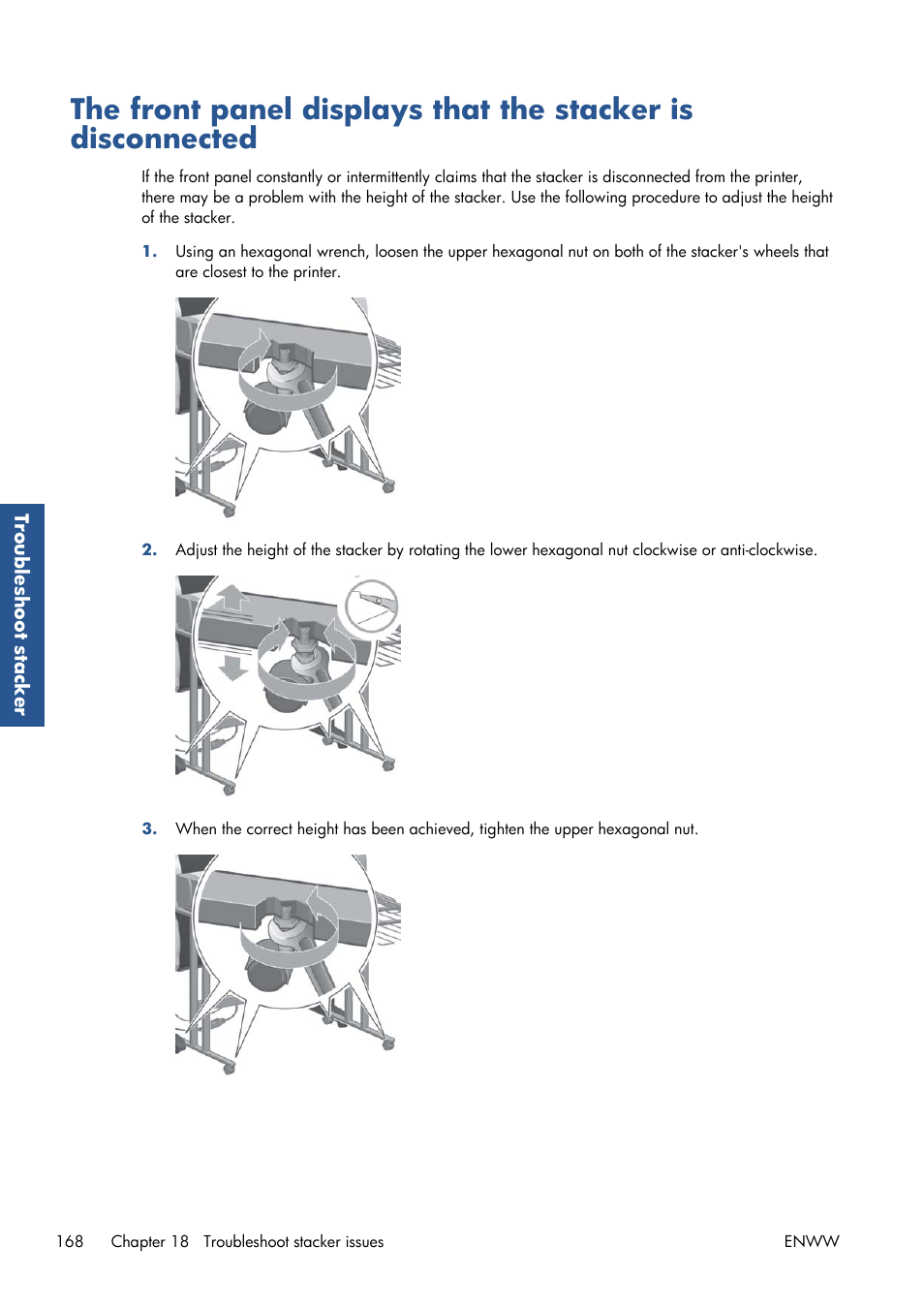 HP Designjet T7100 Printer series User Manual | Page 176 / 217