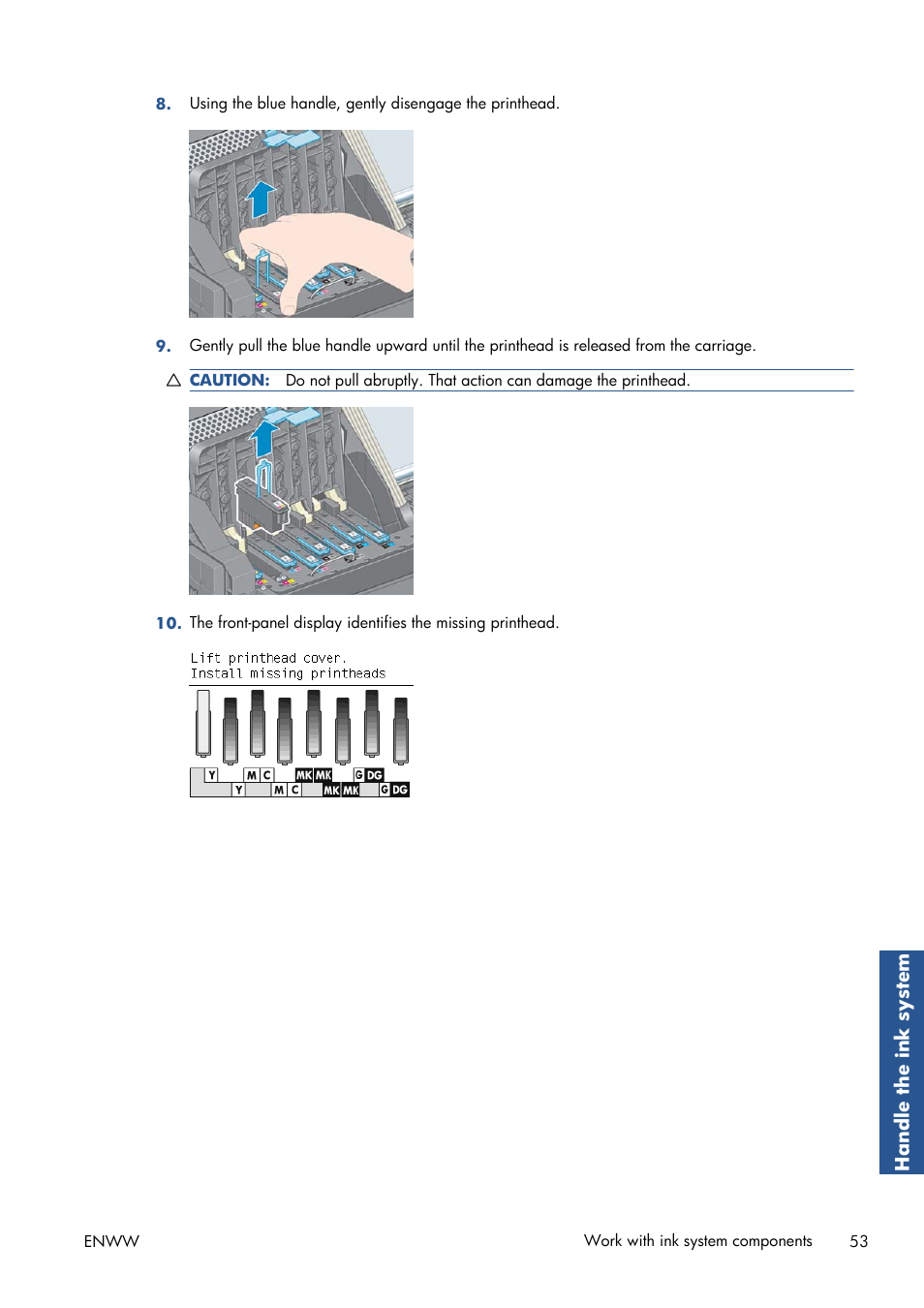 HP Designjet T7100 Printer series User Manual | Page 61 / 217