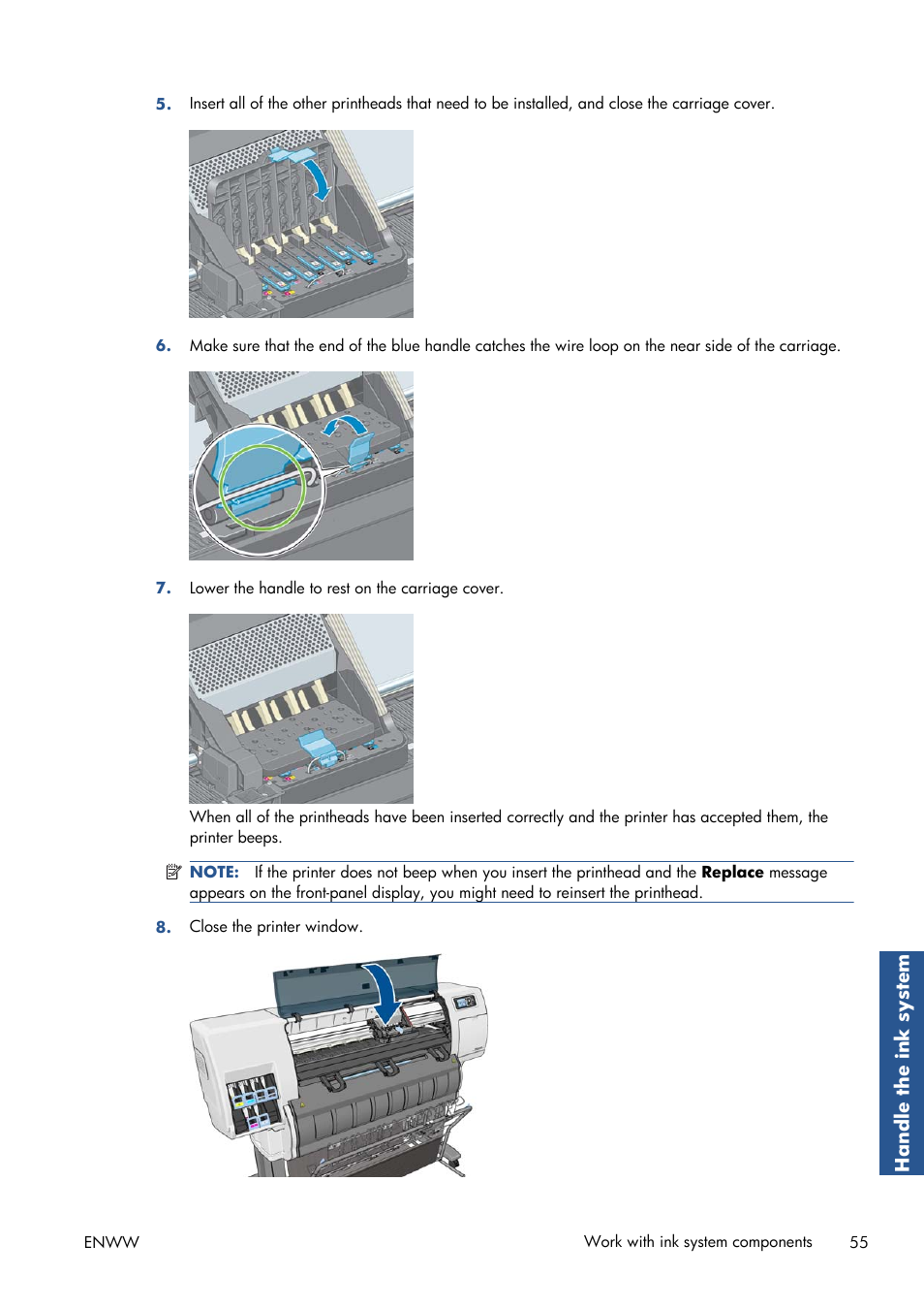 HP Designjet T7100 Printer series User Manual | Page 63 / 217