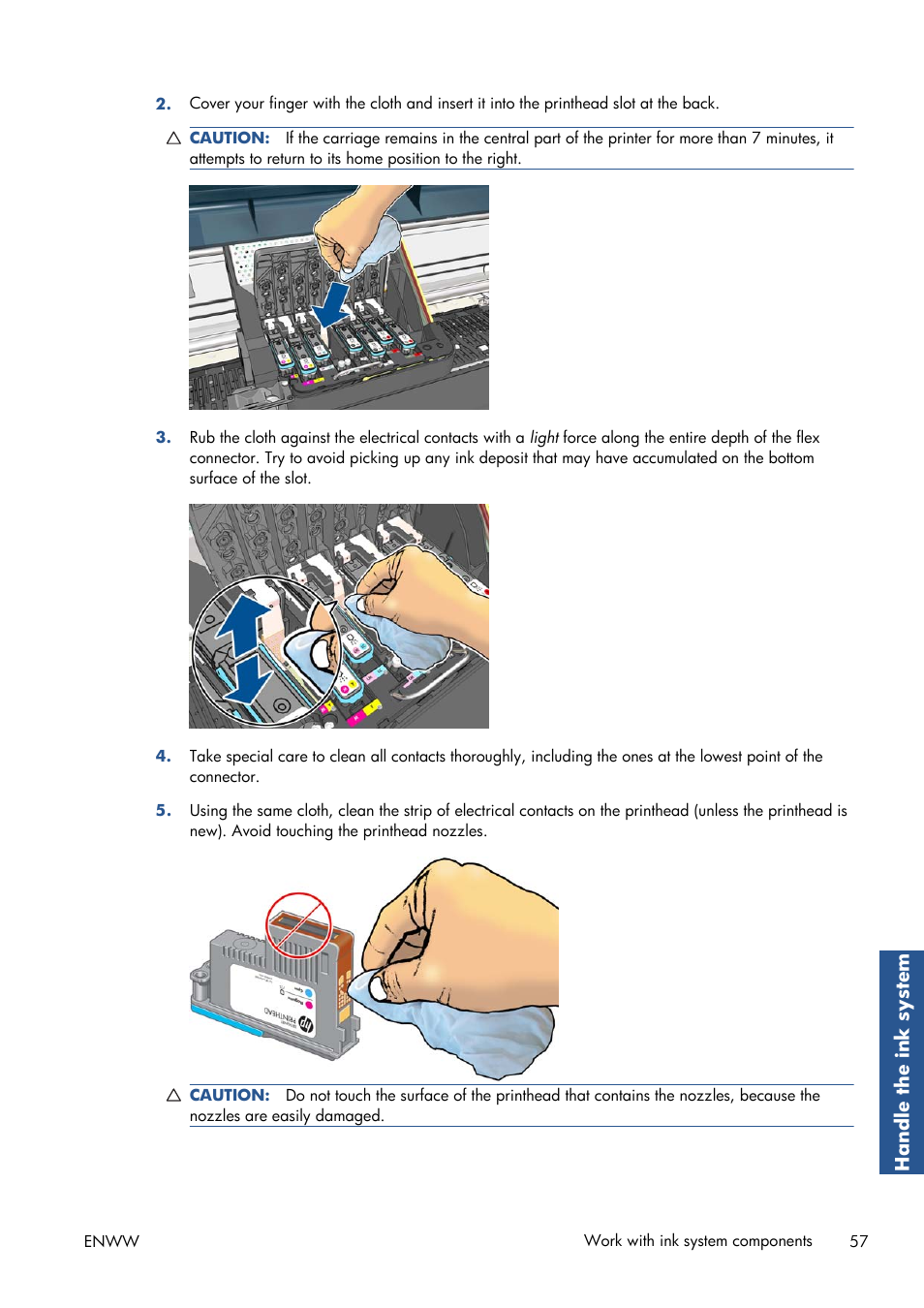 HP Designjet T7100 Printer series User Manual | Page 65 / 217