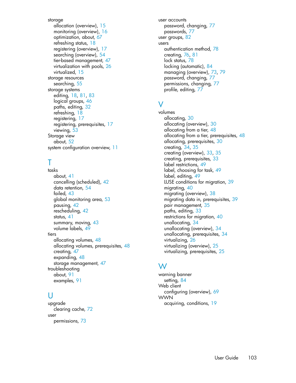 HP XP P9000 Command View Advanced Edition Software User Manual | Page 103 / 104
