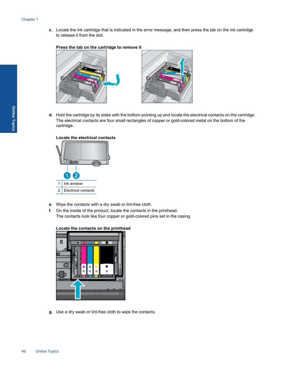 HP Photosmart eStation All-in-One Printer - C510a User Manual | Page 48 / 54