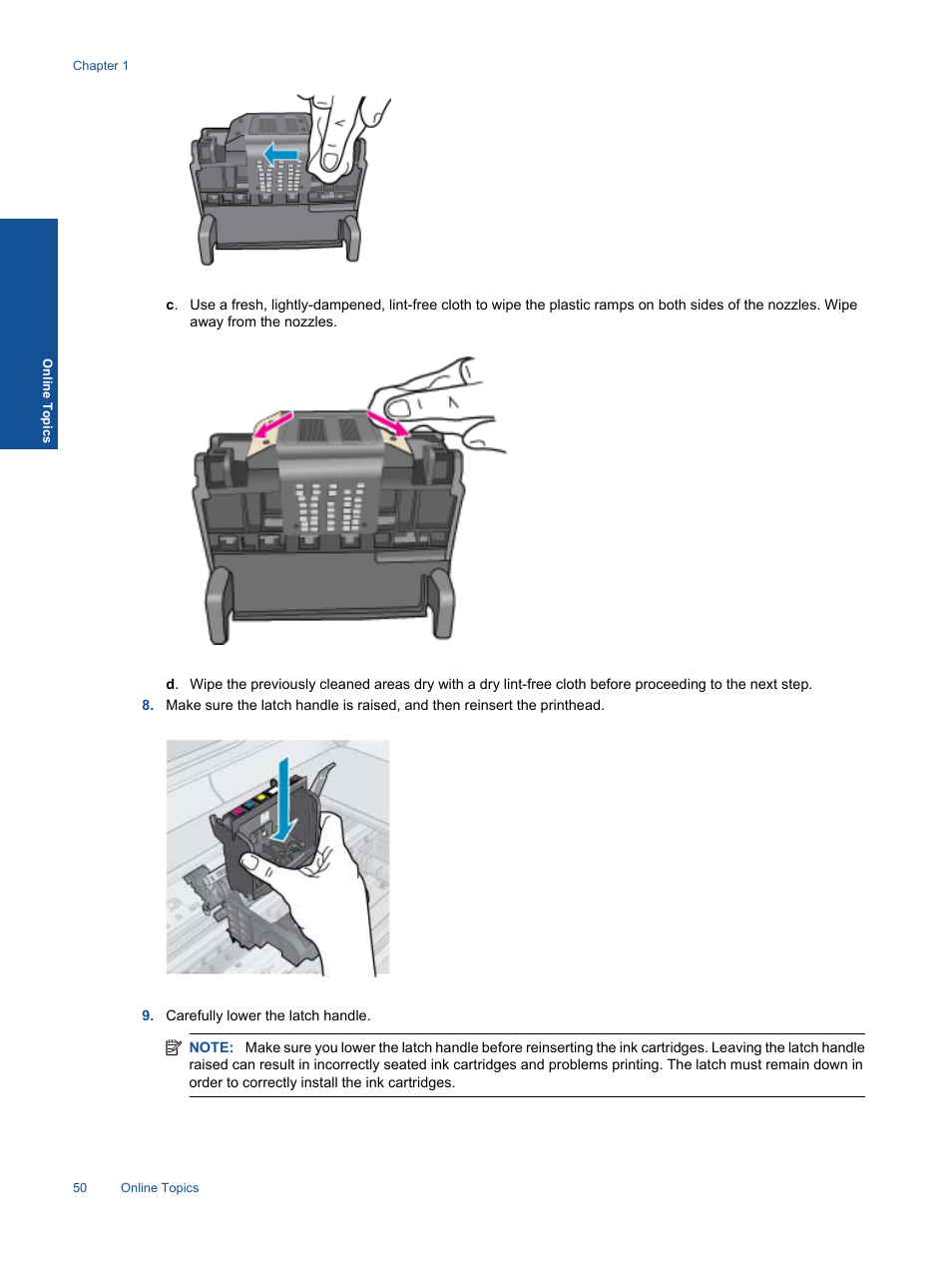 HP Photosmart eStation All-in-One Printer - C510a User Manual | Page 52 / 54